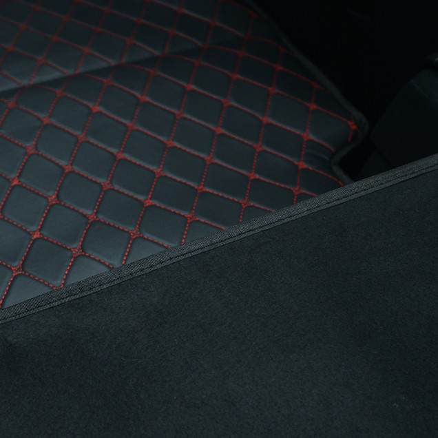 Universal Diamond Car Bed - Non-Inflatable Black and Red Stitching Luxury Leather Diamond Car Bed Mattress Manufacturers Universal Diamond Car Bed - Non-Inflatable Black and Red Stitching Luxury Leather Diamond Car Bed Mattress Manufacturers