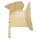 Beige Luxury Leather Diamond Car Floor Mats Manufacturers Beige Luxury Leather Diamond Car Floor Mats Manufacturers