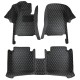 Black and Beige Stitching Luxury Leather Diamond Car Floor Mats Manufacturers Black and Beige Stitching Luxury Leather Diamond Car Floor Mats Manufacturers