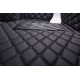 Black and Black Stitching Luxury Leather Diamond Car Floor Mats Manufacturers Black and Black Stitching Luxury Leather Diamond Car Floor Mats Manufacturers
