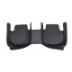 Black and Black Stitching Luxury Leather Diamond Car Floor Mats Manufacturers Black and Black Stitching Luxury Leather Diamond Car Floor Mats Manufacturers