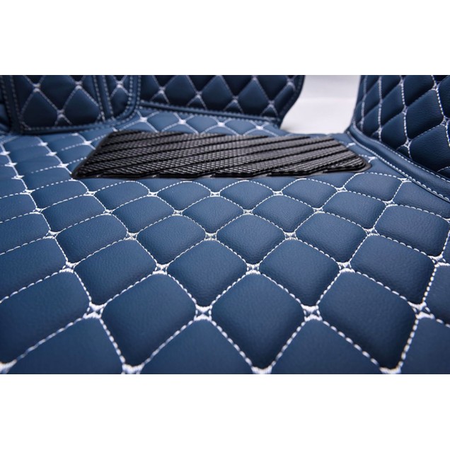 Blue Luxury Leather Diamond Car Floor Mats Manufacturers Blue Luxury Leather Diamond Car Floor Mats Manufacturers