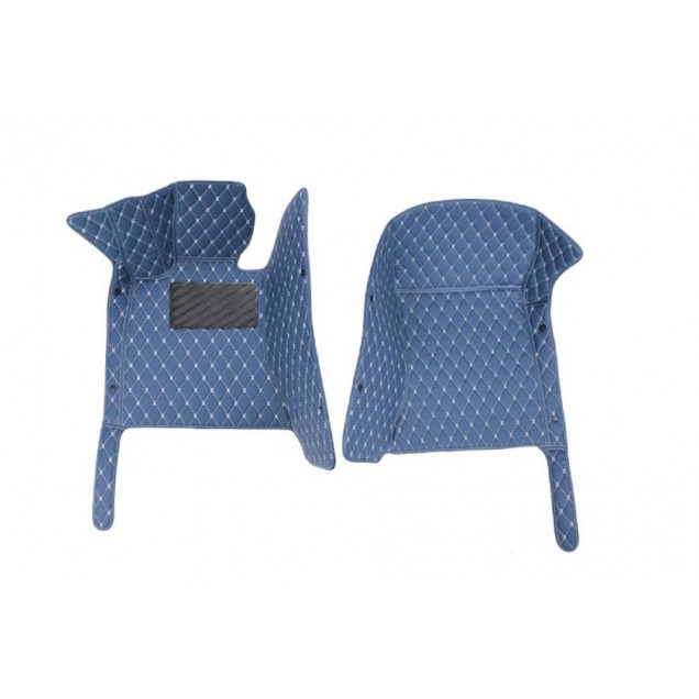 Blue Luxury Leather Diamond Car Floor Mats Manufacturers Blue Luxury Leather Diamond Car Floor Mats Manufacturers