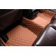 Brown Luxury Leather Diamond Car Floor Mats Manufacturers Brown Luxury Leather Diamond Car Floor Mats Manufacturers