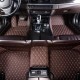 Dark Brown Luxury Leather Diamond Car Floor Mats Manufacturers Dark Brown Luxury Leather Diamond Car Floor Mats Manufacturers