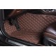 Dark Brown Luxury Leather Diamond Car Floor Mats Manufacturers Dark Brown Luxury Leather Diamond Car Floor Mats Manufacturers