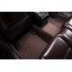 Dark Brown Luxury Leather Diamond Car Floor Mats Manufacturers Dark Brown Luxury Leather Diamond Car Floor Mats Manufacturers