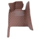 Dark Brown Luxury Leather Diamond Car Floor Mats Manufacturers Dark Brown Luxury Leather Diamond Car Floor Mats Manufacturers