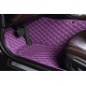 Purple Luxury Leather Diamond Car Floor Mats Manufacturers Purple Luxury Leather Diamond Car Floor Mats Manufacturers