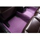 Purple Luxury Leather Diamond Car Floor Mats Manufacturers Purple Luxury Leather Diamond Car Floor Mats Manufacturers