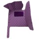 Purple Luxury Leather Diamond Car Floor Mats Manufacturers Purple Luxury Leather Diamond Car Floor Mats Manufacturers
