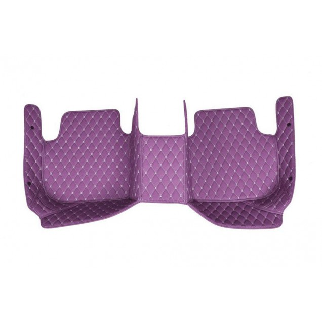Purple Luxury Leather Diamond Car Floor Mats Manufacturers Purple Luxury Leather Diamond Car Floor Mats Manufacturers