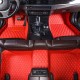 Red Luxury Leather Diamond Car Floor Mats Manufacturers Red Luxury Leather Diamond Car Floor Mats Manufacturers