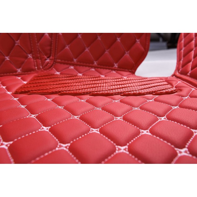 Red Luxury Leather Diamond Car Floor Mats Manufacturers Red Luxury Leather Diamond Car Floor Mats Manufacturers