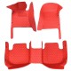 Red Luxury Leather Diamond Car Floor Mats Manufacturers Red Luxury Leather Diamond Car Floor Mats Manufacturers