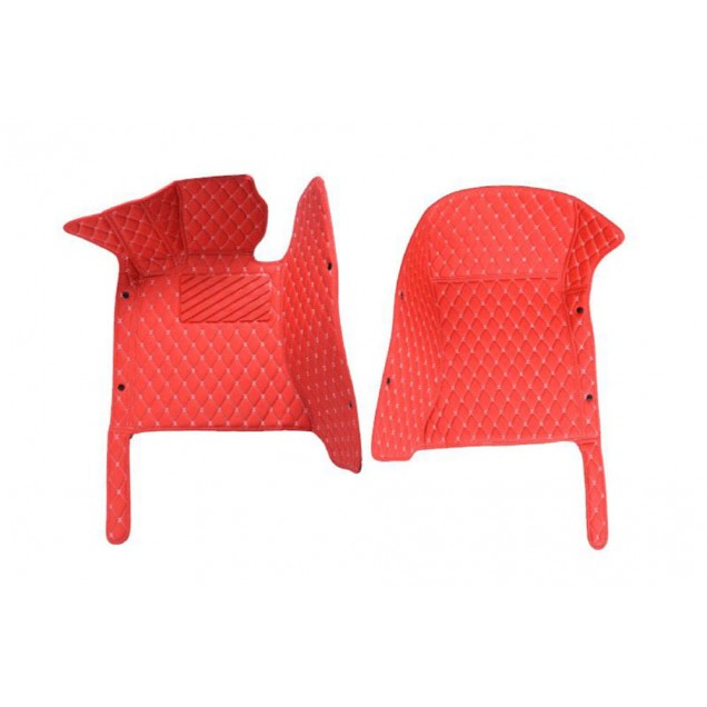 Red Luxury Leather Diamond Car Floor Mats Manufacturers Red Luxury Leather Diamond Car Floor Mats Manufacturers