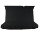 Black and Blue Stitching Luxury Leather Diamond Trunk Base Mats Manufacturers Black and Blue Stitching Luxury Leather Diamond Trunk Base Mats Manufacturers