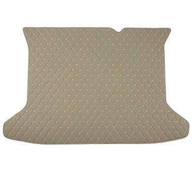Grey Luxury Leather Diamond Trunk Base Mats Manufacturers